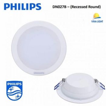 Đèn led âm trần 18W D175 1500lm DN027B Philips